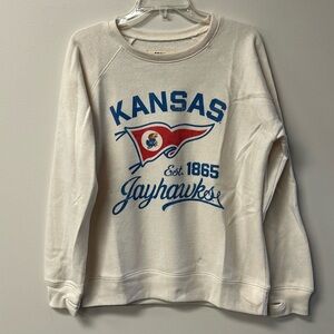 Pressbox Kansas Jayhawks Vintage Wash Sweatshirt